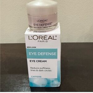 NWT L'Oreal Paris Eye Defense Eye Cream reduce lines & dark circles